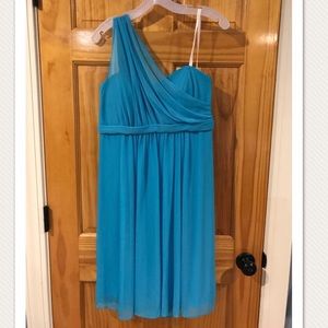 David’s Bridal Dress Malibu Blue size 14